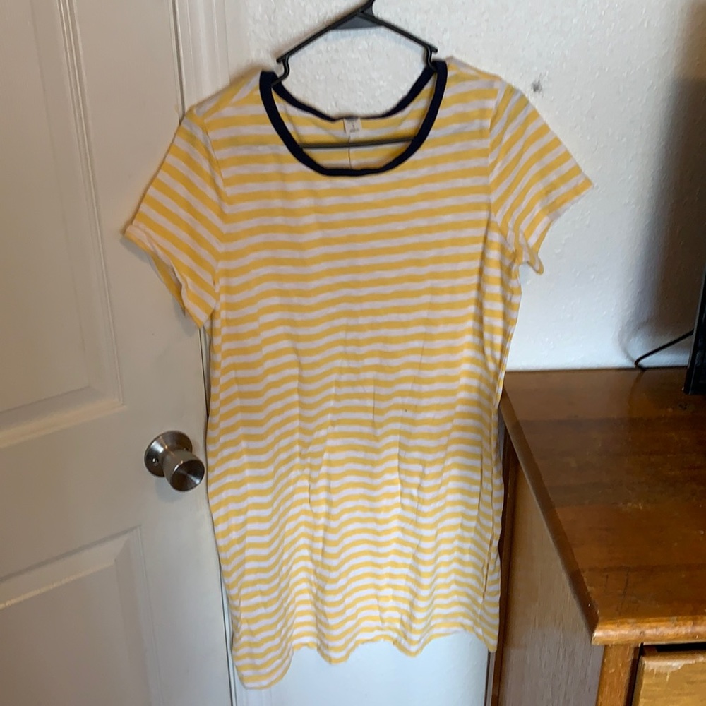Yellow and White, Old Navy Dress